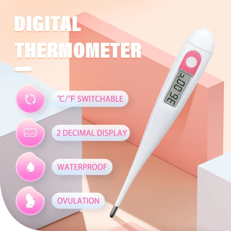 Basal Body Thermometer With Ovulation Strips