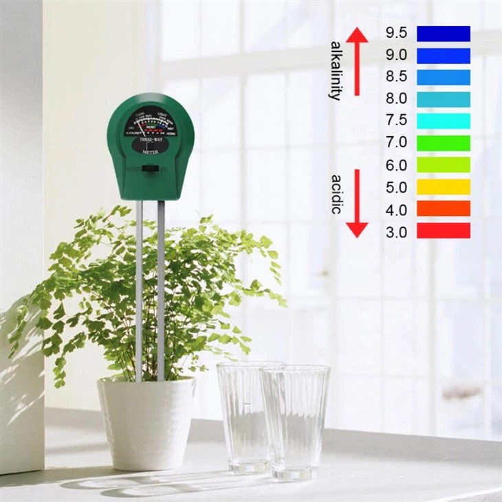 Soil PH Moisture Light Tester