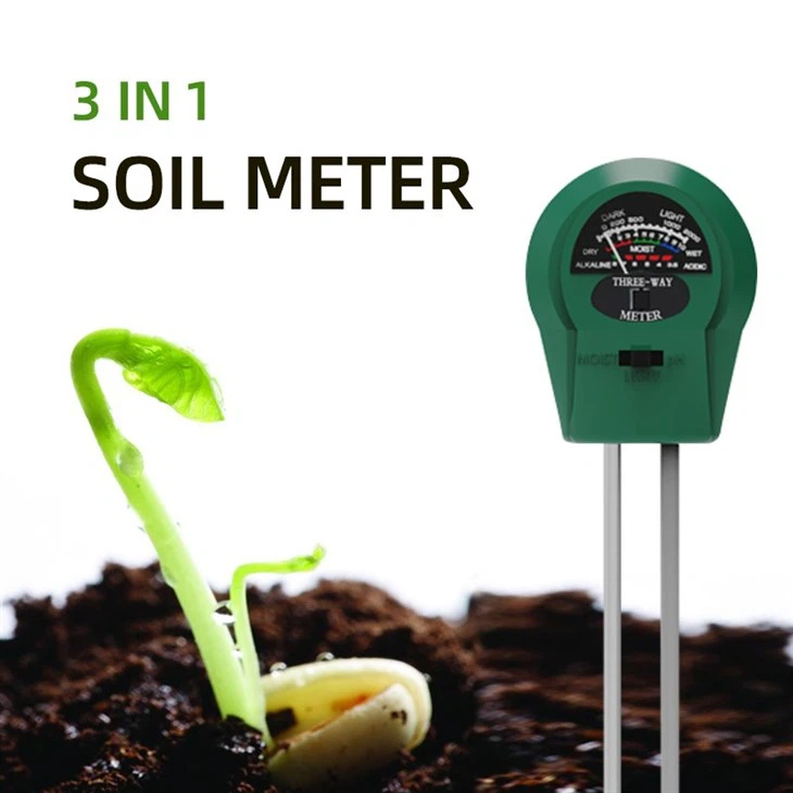 Soil PH Moisture Light Tester